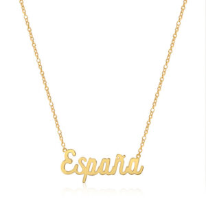 Espańa Script Pendant – PND-021